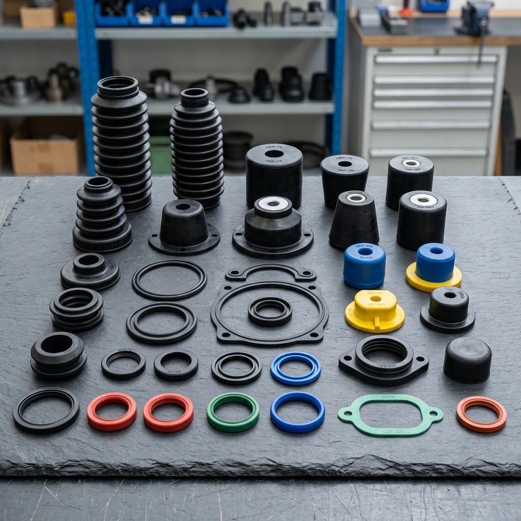 Custom Rubber Moulded Parts
